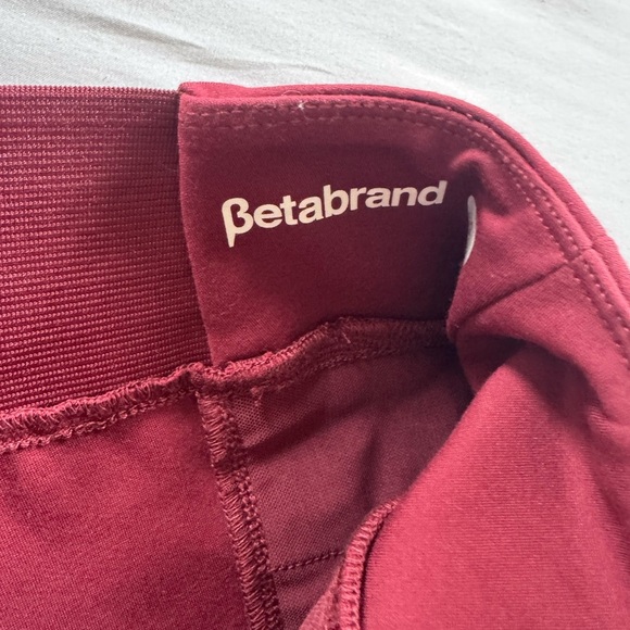 Betabrand Yoga Dress Pants Straight Leg Pull On Small Petite - Picture 3 of 6